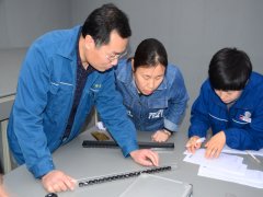公司舉辦色差、色棋測試