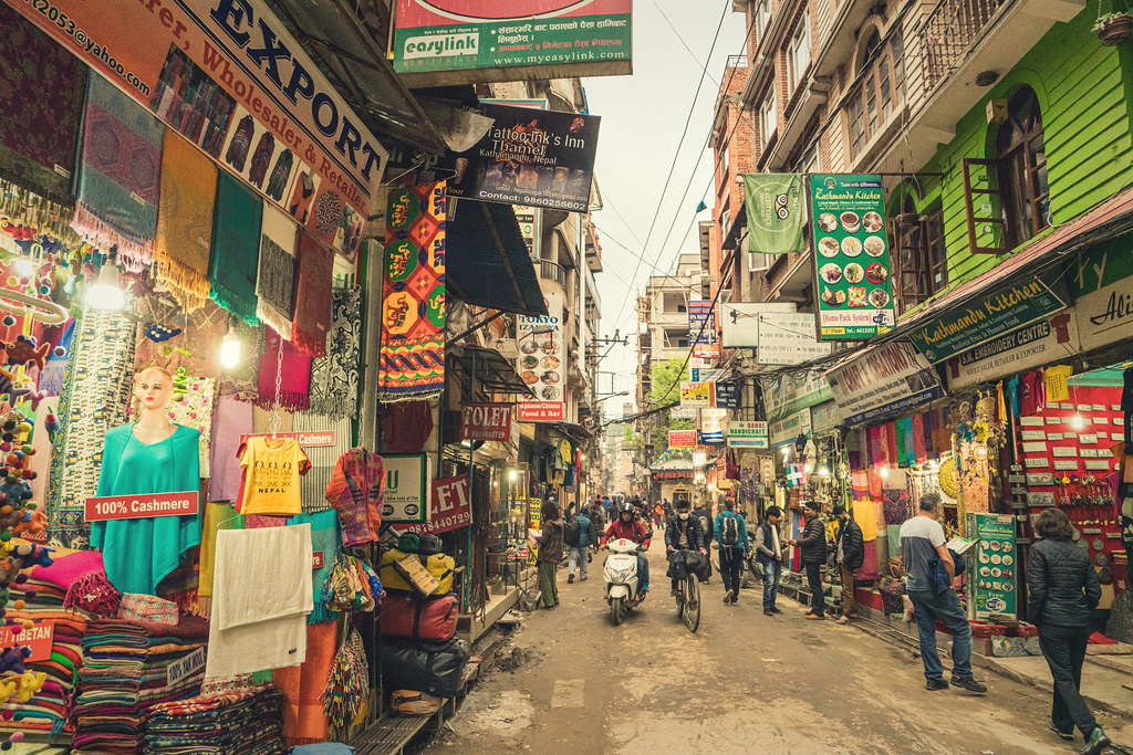 Thamel's Bustling Alleyways-Top 10 Must Do Experiences In Kathmandu